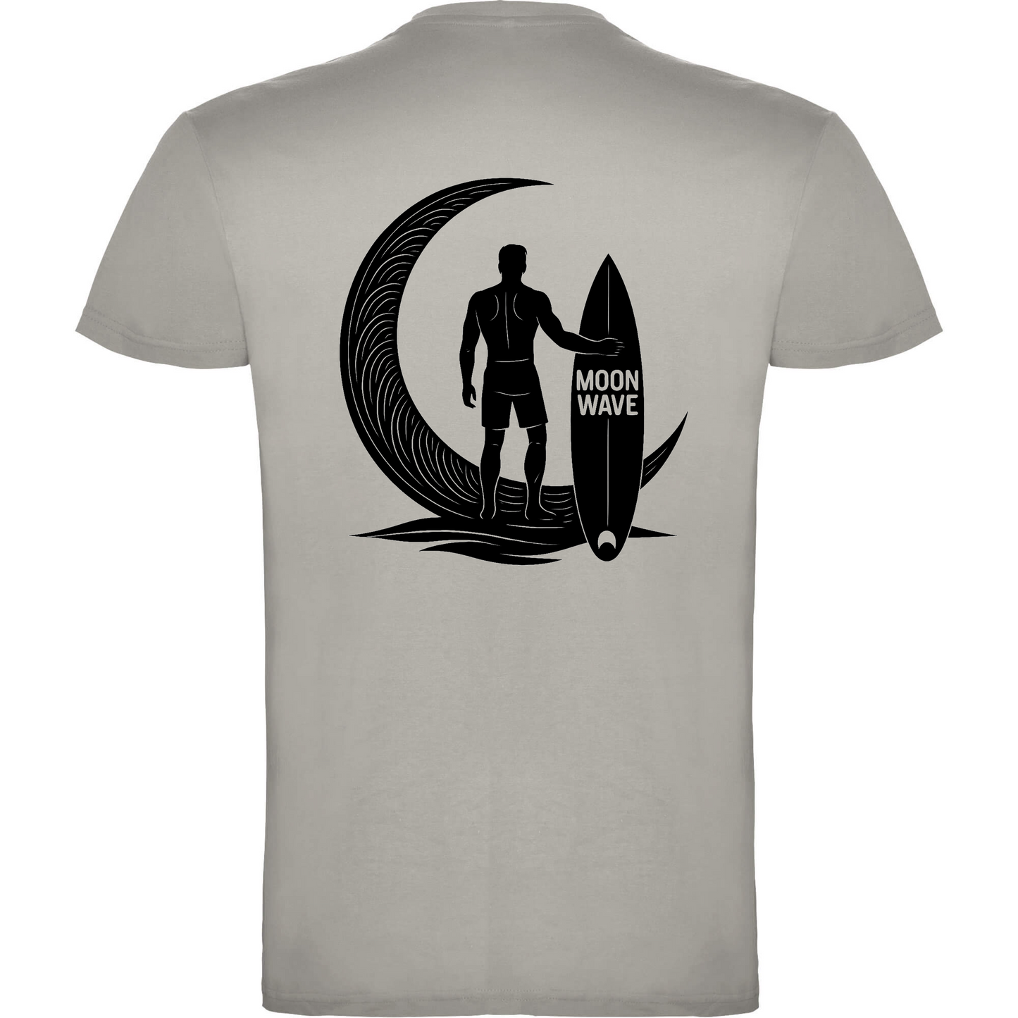 Camiseta Surfista en la Luna