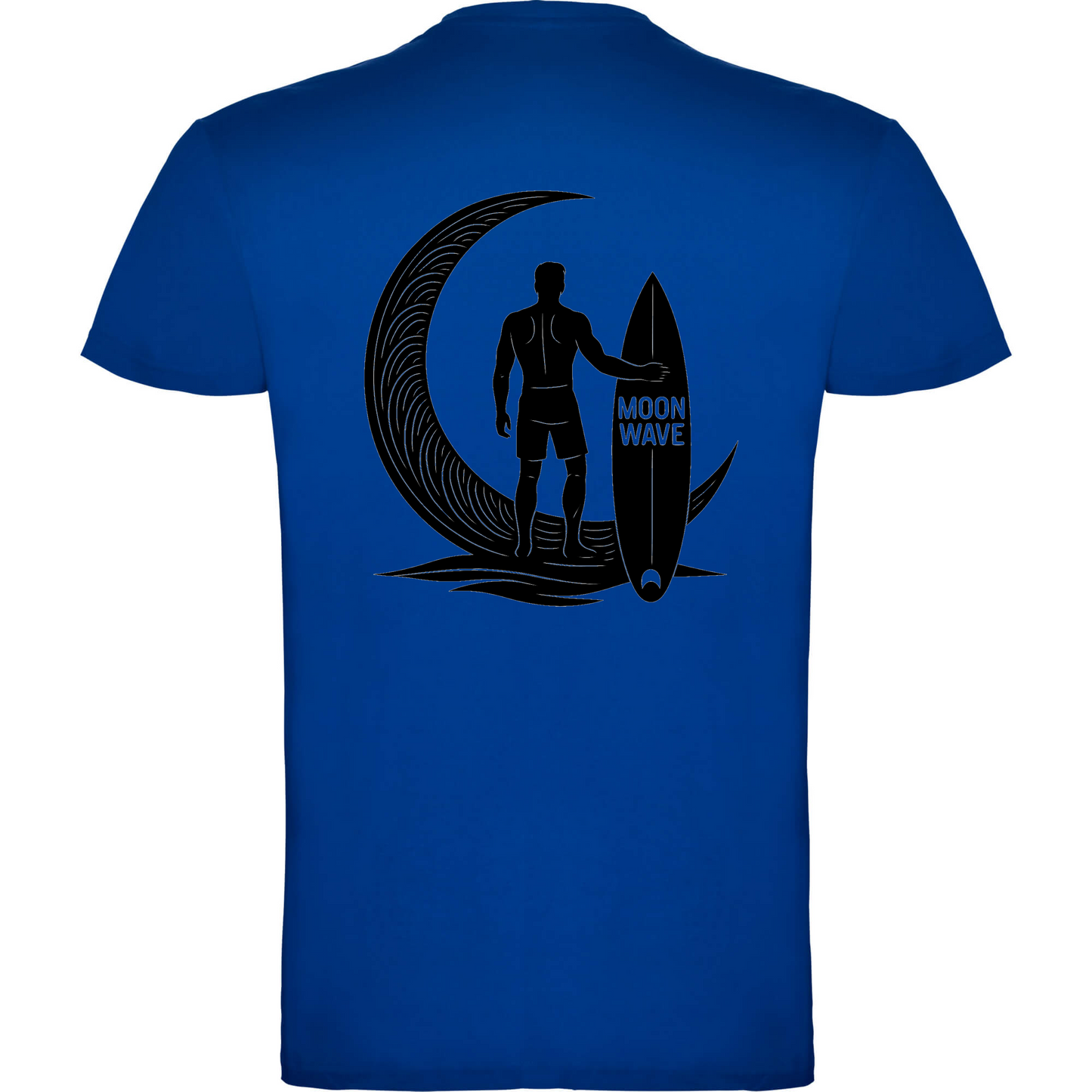 Camiseta Surfista en la Luna