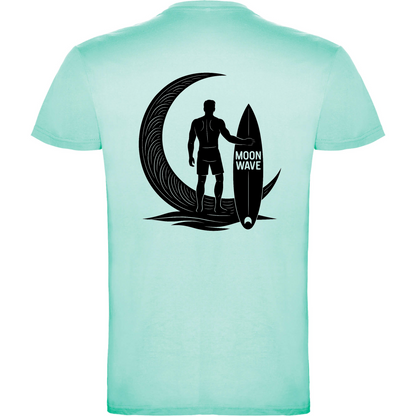 Camiseta Surfista en la Luna