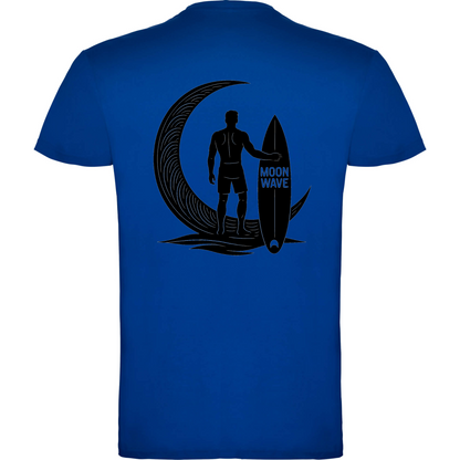 Camiseta Surfista en la Luna