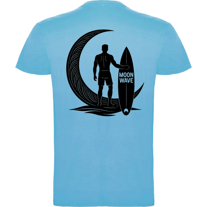 Camiseta Surfista en la Luna